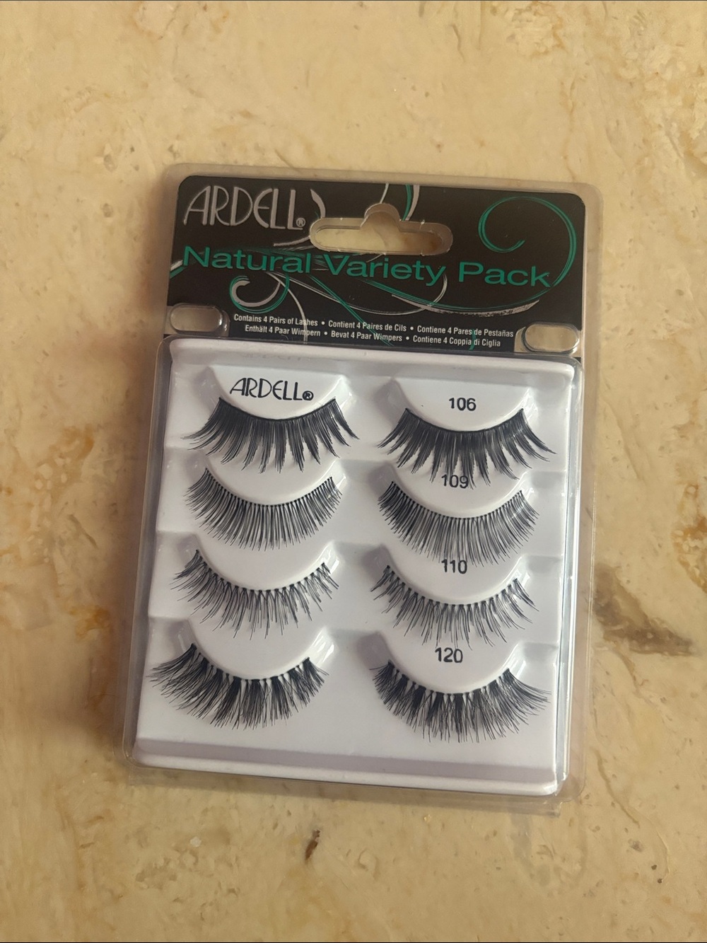 Ardell Natural Variety Pack False Eyelashes 4-Pairs